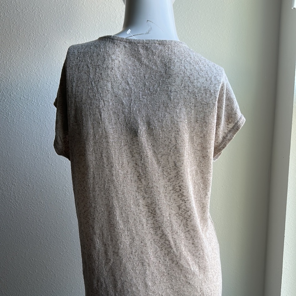 JOAN VASS LINEN SHIRT TOP BLOUSE SIZE S MSRP $48.00 NWT - Picture 4 of 7